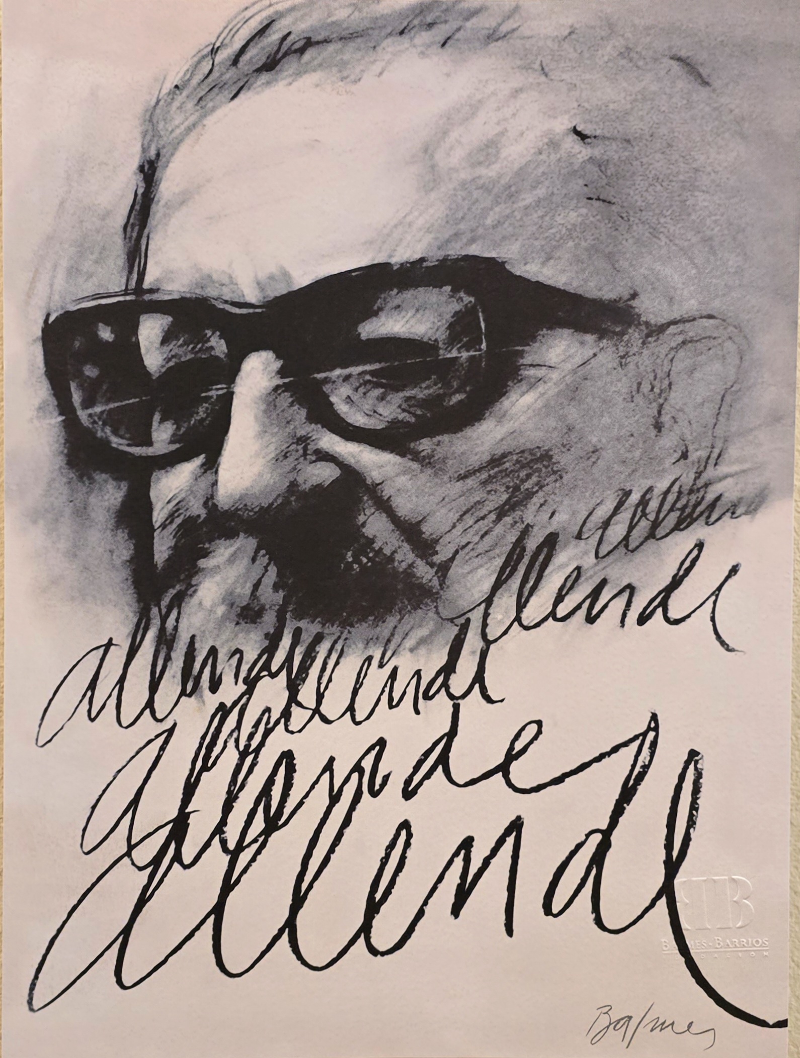 AFICHE ALLENDE JOSE BALMES